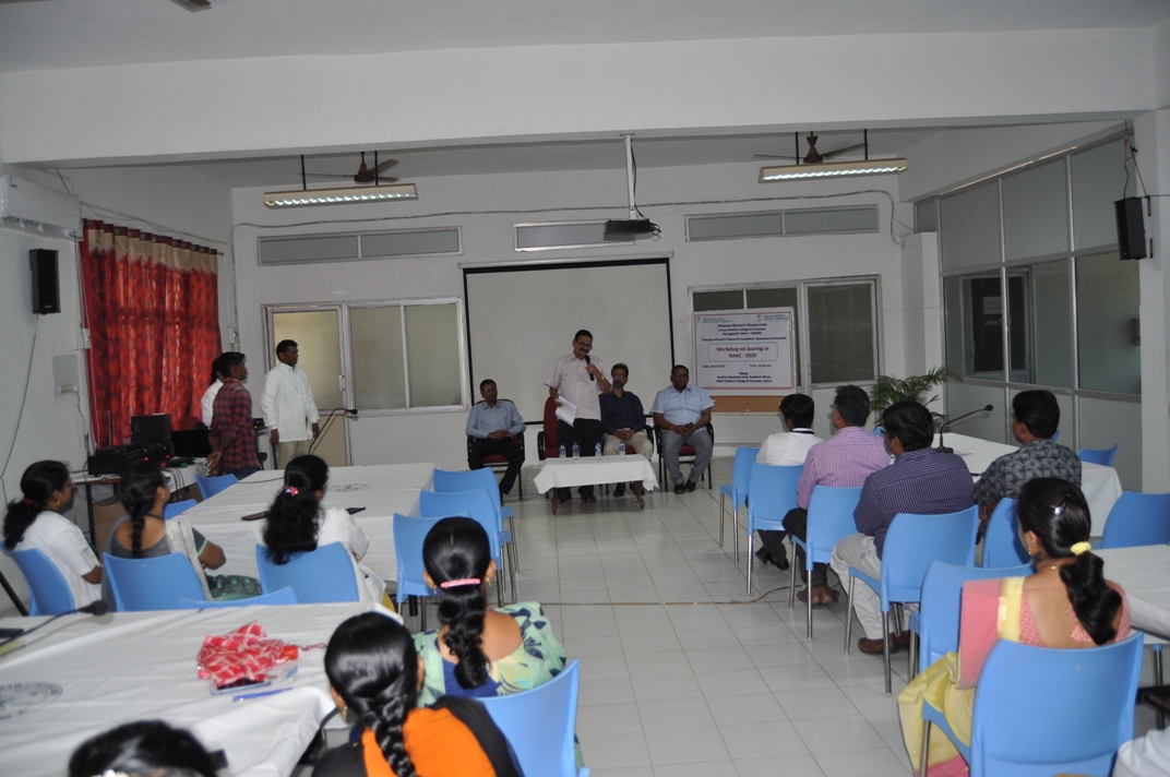 Sensitization on Scoring in NAAC – 2020